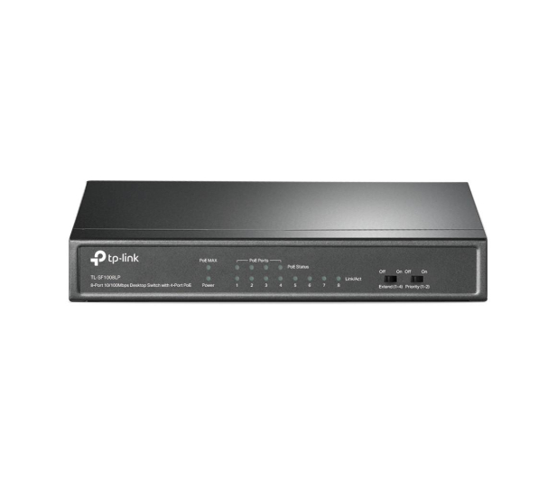 TP-Link 8p TL-SF1008LP (8x10/100Mbit, 4xPoE) - 1201260 - zdjęcie 2